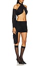 view 3 of 7 Deva Glove Skirt in Black