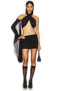 view 6 of 7 Deva Glove Skirt in Black