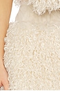 view 6 of 6 Nika Faux Fur Mini Skirt in Almond