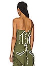 view 3 of 4 Yoko Bustier in Army