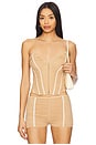 view 1 of 4 Talisa Bustier in Nude