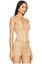 view 2 of 4 Talisa Bustier in Nude
