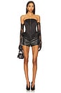 view 4 of 4 Len Bustier Top in Black