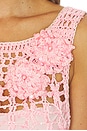 view 4 of 4 Handmade Maxi Crochet Dress in Pink