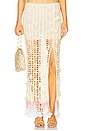view 1 of 6 Handmade Crochet Skirt in Multicolor