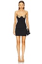 view 1 of 4 Crystal Mini Dress in Black
