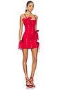 view 2 of 4 Bandage Mini Dress in Red