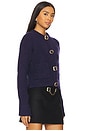 view 2 of 4 Gemstone Button Cardigan in Midnight Blue