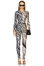 view 5 of 6 Printed Legging in Multi