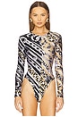 view 2 of 6 Long Sleeve Bodysuit in Multi