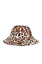 view 4 of 6 Bob Bucket Hat in Leopard