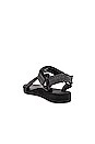 view 3 of 5 Trekky Raffia Sandal in Raffia Black