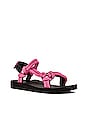 view 2 of 5 Trekky Rope Sandal in Rope Pink