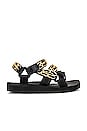 view 1 of 5 Trekky Trio Chain Sandal in Trio Chain Gold