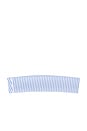 view 2 of 2 BANDEAU HEADBAND in Harbor Blue Pinstripe