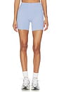 view 1 of 6 Contour Biker Short in Harbor Blue