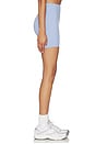view 2 of 6 Contour Biker Short in Harbor Blue