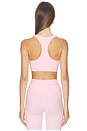 view 3 of 4 Racer Back Sports Bra in Angel Pink