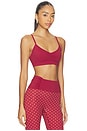 view 2 of 4 Adjustable Sports Bra in Merlot