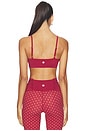 view 3 of 4 Adjustable Sports Bra in Merlot