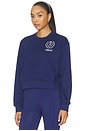 view 2 of 5 SUDADERA DEPORTIVA RECORTADA RACQUET CLUB in Navy