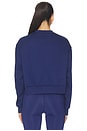 view 3 of 5 SUDADERA DEPORTIVA RECORTADA RACQUET CLUB in Navy