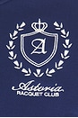 view 5 of 5 SUDADERA DEPORTIVA RECORTADA RACQUET CLUB in Navy