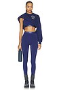 view 5 of 6 ДЛИННЫЕ ЛЕГГИНСЫ FULL LENGTH LEGGING in Navy