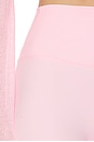 view 6 of 6 Y2K SCRIPT LEGGING  Y2K SCRIPT LEGGING in Angel Pink