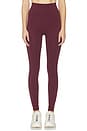 view 1 of 6 Full Length Legging in Burgundy