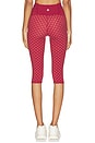 view 4 of 6 CAPRI LEGGING 카프리 레깅스 in Merlot