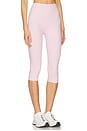 view 2 of 6 Capri Legging in Pink & Cream