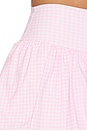 view 6 of 6 Bubble Skirt in Petal Pink Gingham