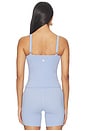 view 3 of 4 Essential Sports Crop Top in Harbor Blue