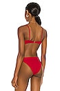 view 3 of 5 X Madelyn Cline Lynn Bikini Top in Scarlet