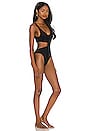 view 2 of 3 X Madelyn Cline Caro One Piece Bikini in Onyx