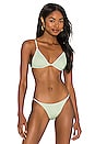 view 1 of 4 X Madelyn Cline Folly Bikini Top in Chev