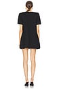 view 3 of 4 Crystal Bow T-Shirt Dress in Black