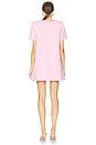 view 3 of 4 Crystal Bow T-Shirt Dress in Pale Pink