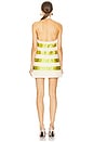 view 3 of 4 Crystal Polo Dress in Cream & Green