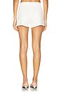 view 4 of 6 Crystal Pocket Jean Short in White