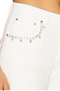 view 6 of 6 Crystal Pocket Jean Short in White