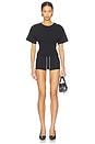 view 5 of 6 ШОРТЫ BRUNCH in Black