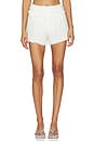 view 1 of 6 Girly Rib Knit Short in Off White