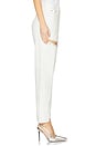 view 3 of 6 Crystal Slit Jean in White