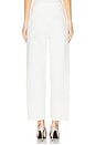 view 4 of 6 Crystal Slit Jean in White