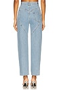 view 4 of 6 Crystal Heart Jean in Light Blue