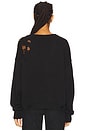 view 4 of 6 Distressed Crystal Cardigan in Black