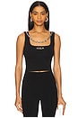view 1 of 5 Nameplate Tank Top in Black