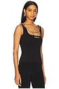 view 2 of 5 Nameplate Tank Top in Black